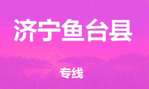 邯鄲到濟寧魚臺縣物流公司-物流專線快速準時-急速響應(yīng)